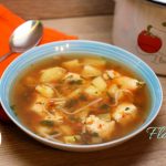 CIORBĂ DE CURCAN CU ROȘII